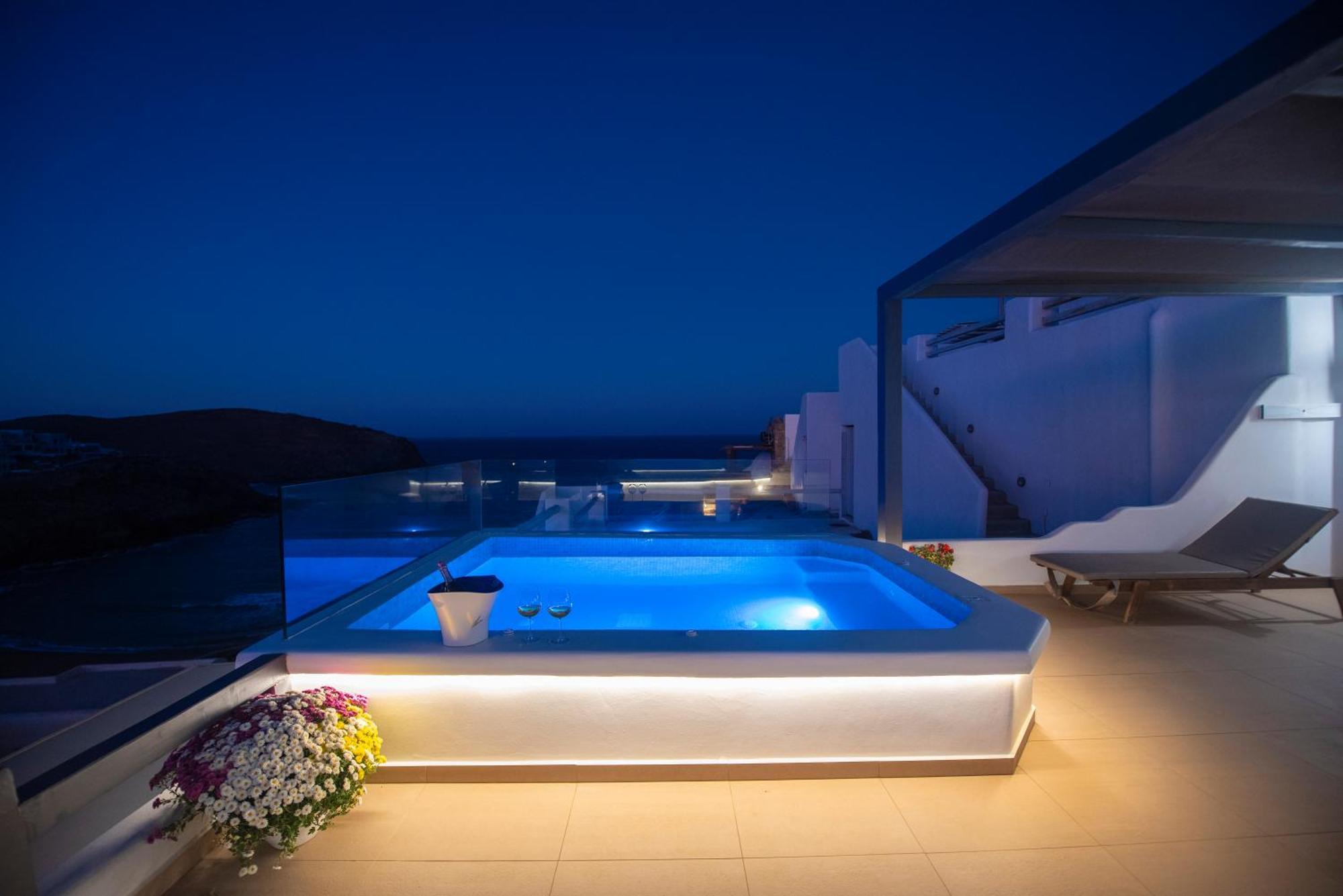 Myrsini'S Luxury Suites Merchia Mykonos Town Kültér fotó